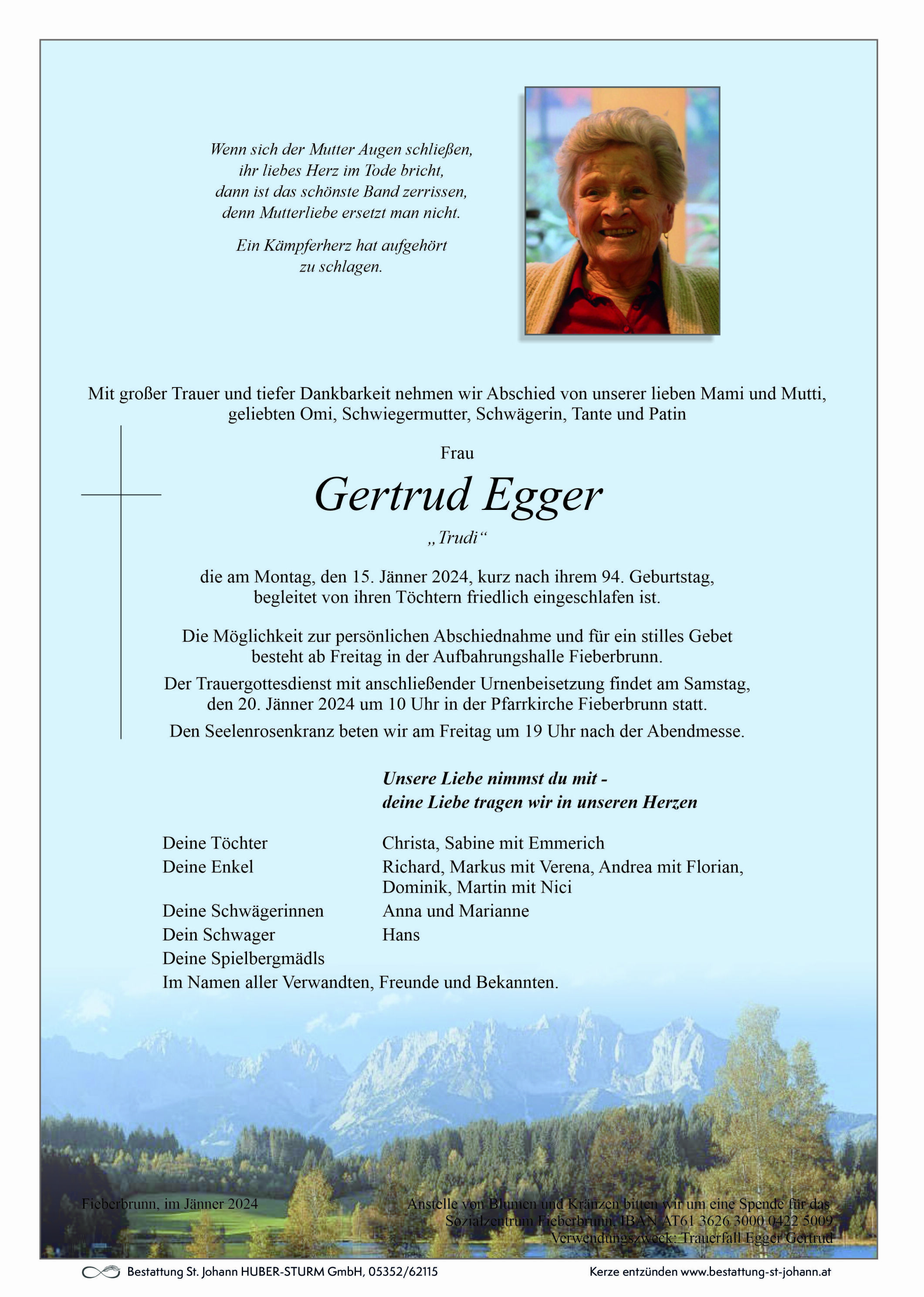 Gertrud Egger